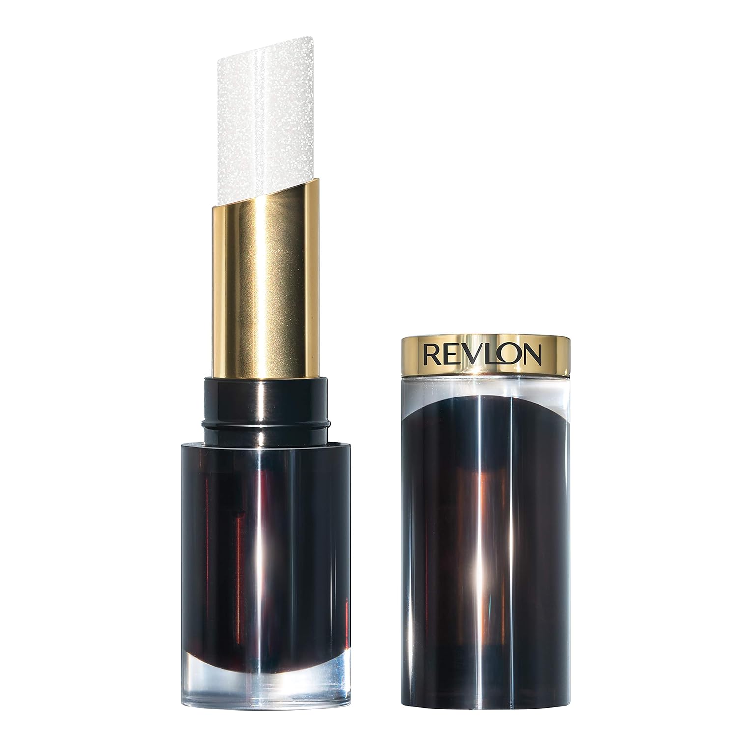 Revlon Super Lustrous Glass Shine Lipstick, Flawless Moisturising Lip Color With Aloe, Hyaluronic Acid and Rose Quartz, Sparkling Quartz (001)