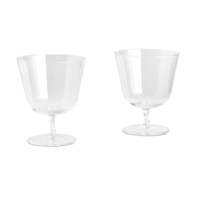 HAY Curve Stem Drinking Glass 2-Pack
