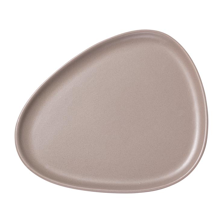 Lind DNA Curve Stoneware plate 26 x 30cm