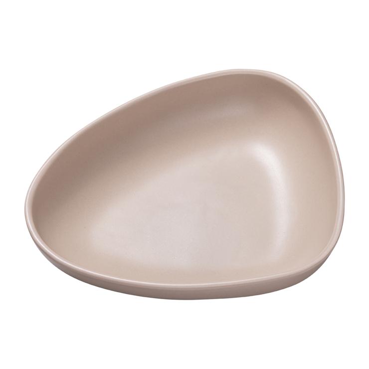 Lind DNA Curve stoneware deep plate 19 x 22cm