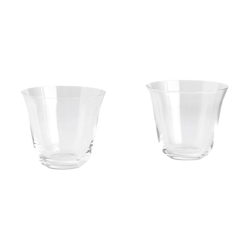 HAY Curve Tumbler Drinking Glass 2-Pack