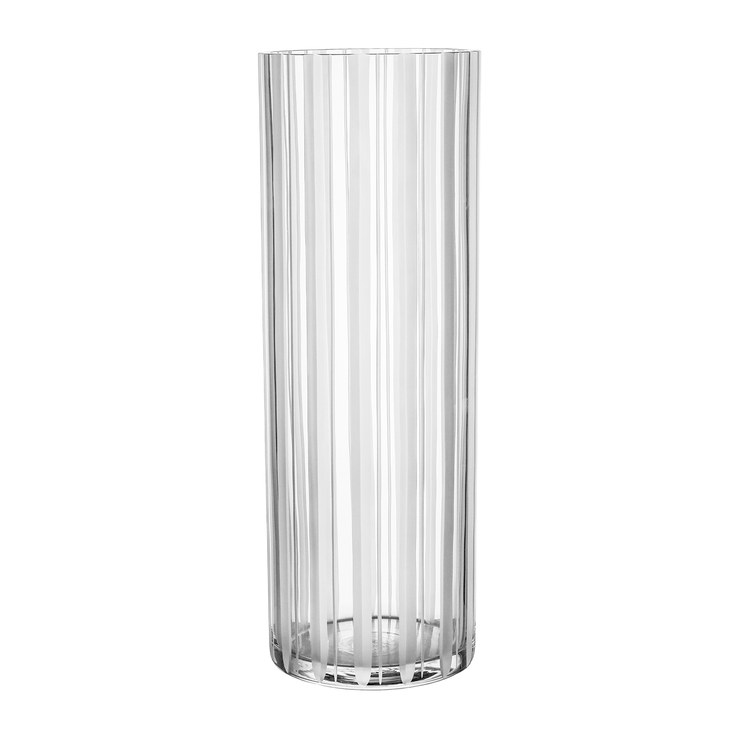 Orrefors Cut in number vase 33cm