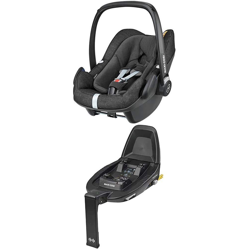 Maxi-Cosi Pebble Plus Baby Seat Group 0+ i-Size Child Seat 0 - 13 kg, From Birth to Approx. 12 Months Suitable for FamilyFix One Base Station