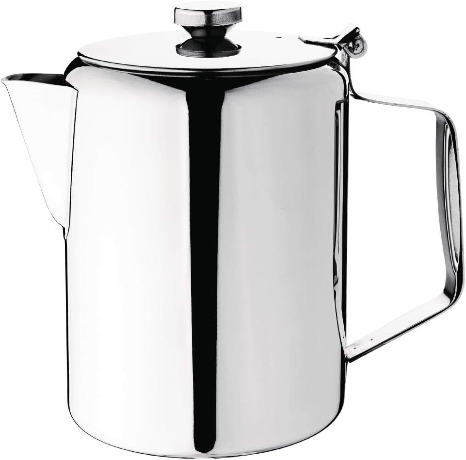 Olympia Olympic Concorde coffee pot made of stainless steel, Italian espresso mate, 2 L