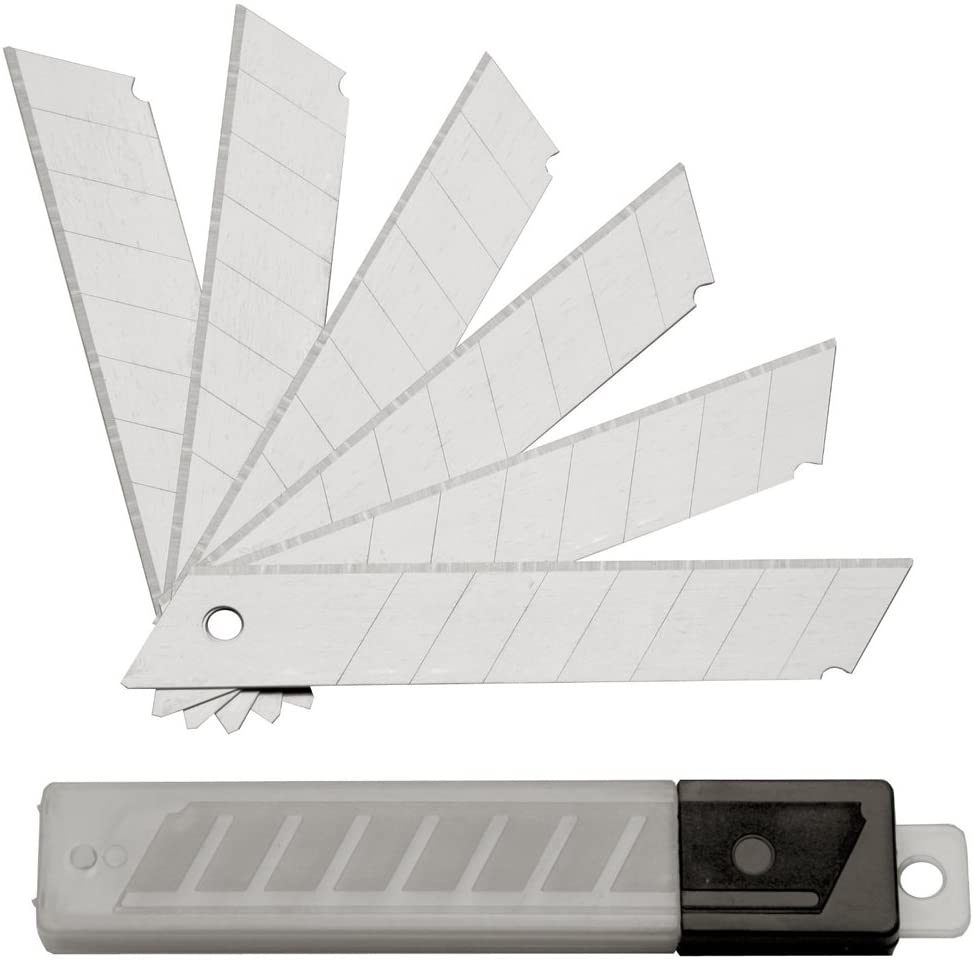 MO-Werkzeughandel 100 ST Cancel sound Cutting blade 18 mm; Sound Editor sound editor Knife NEW