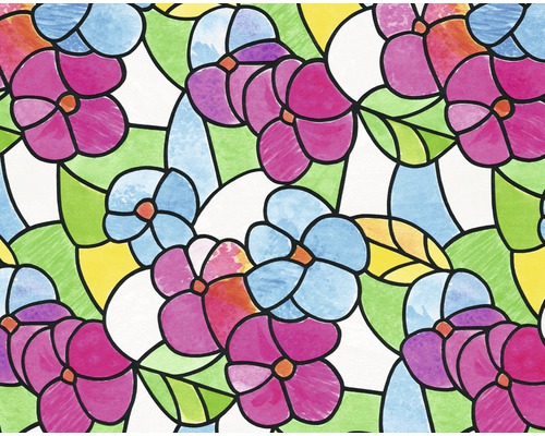 d-c-fix® glass decorative film self-adhesive Lisboa red 45x200 cm