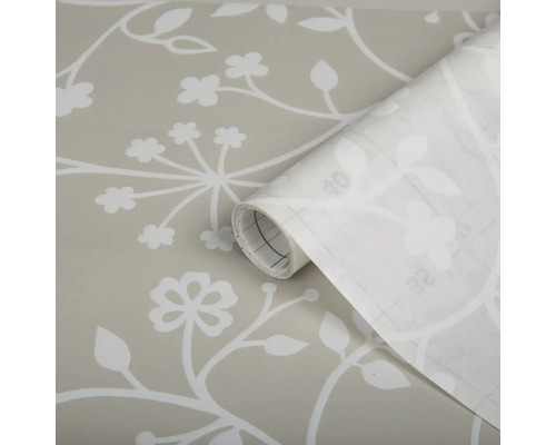 d-c-fix® glass decorative film statically adhesive Tord white 45x150 cm