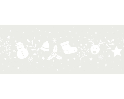 d-c-fix® glass decorative film statically adhesive winter borders Winter Joy 20x150 cm