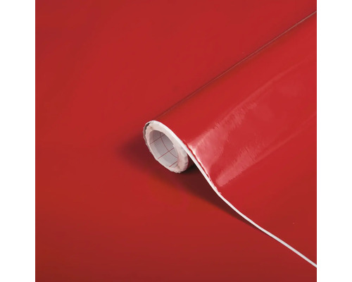 d-c-fix® adhesive film lacquer plain red 45x200 cm
