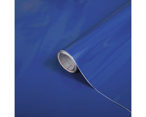 d-c-fix® adhesive film lacquer plain royal blue 45x200 cm
