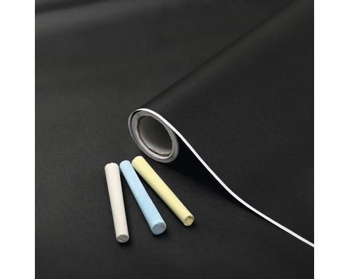 d-c-fix® adhesive film blackboard film black 90x150 cm with 3 chalks
