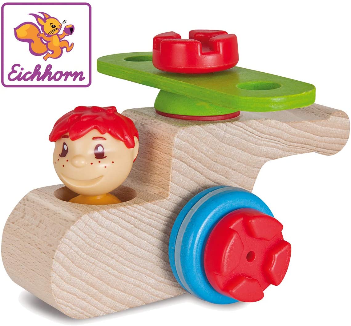 Eichhorn Constructor Maxi Beech Wood, Colourful
