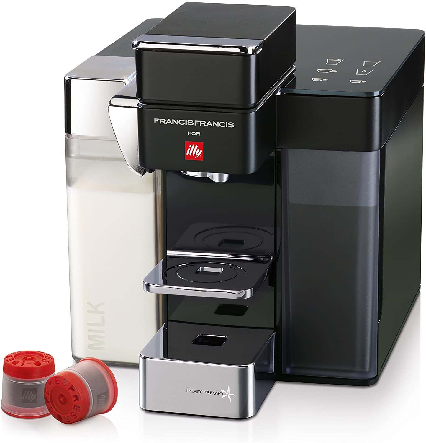 ILLY FRANCIS & FRANCIS Y5 IPERESPRESSO BLACK MILK