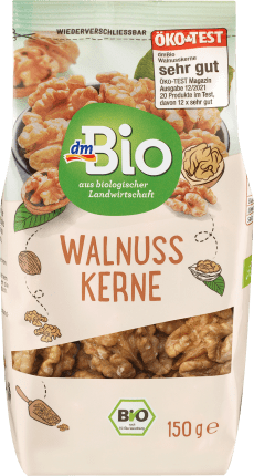 dmBio Walnusskerne, 150 g