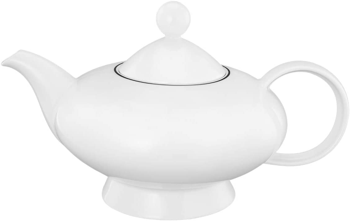 Seltmann Weiden Lido Black Line 001.741617 Teapot 1.1 L, Black