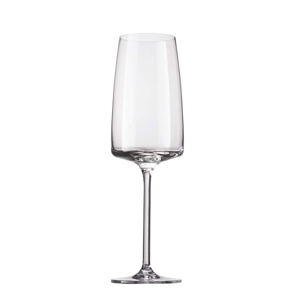 Schott Zwiesel 142155 Sensa Champagne Glass Light & Fresh 0.388 L Capacity Transparent Pack of 6