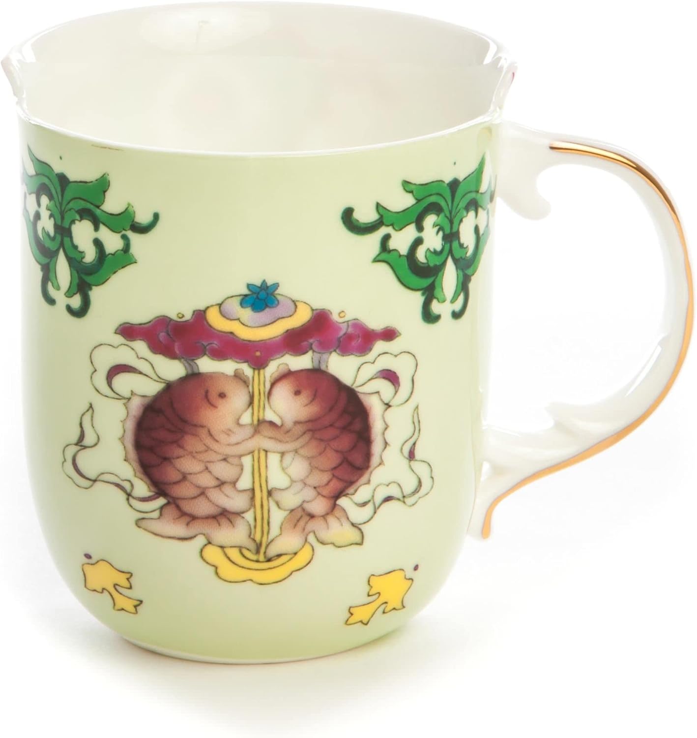 Seletti Porcelain Mug Diameter 8.5 cm Height 10.2 cm Hybrid Anastasia
