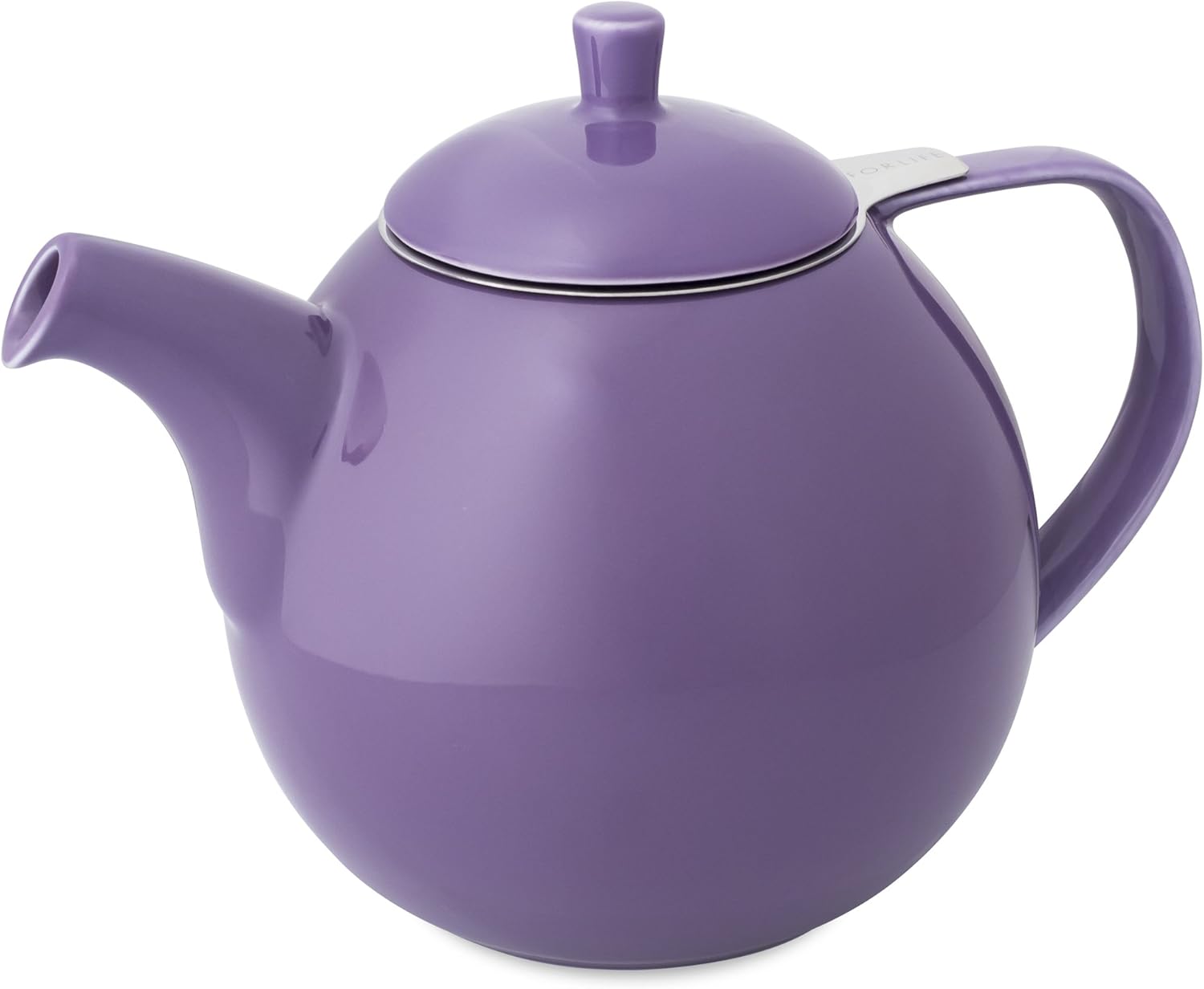 FORLIFE Curve 1.3 Litre Teapot with Infuser, Purple