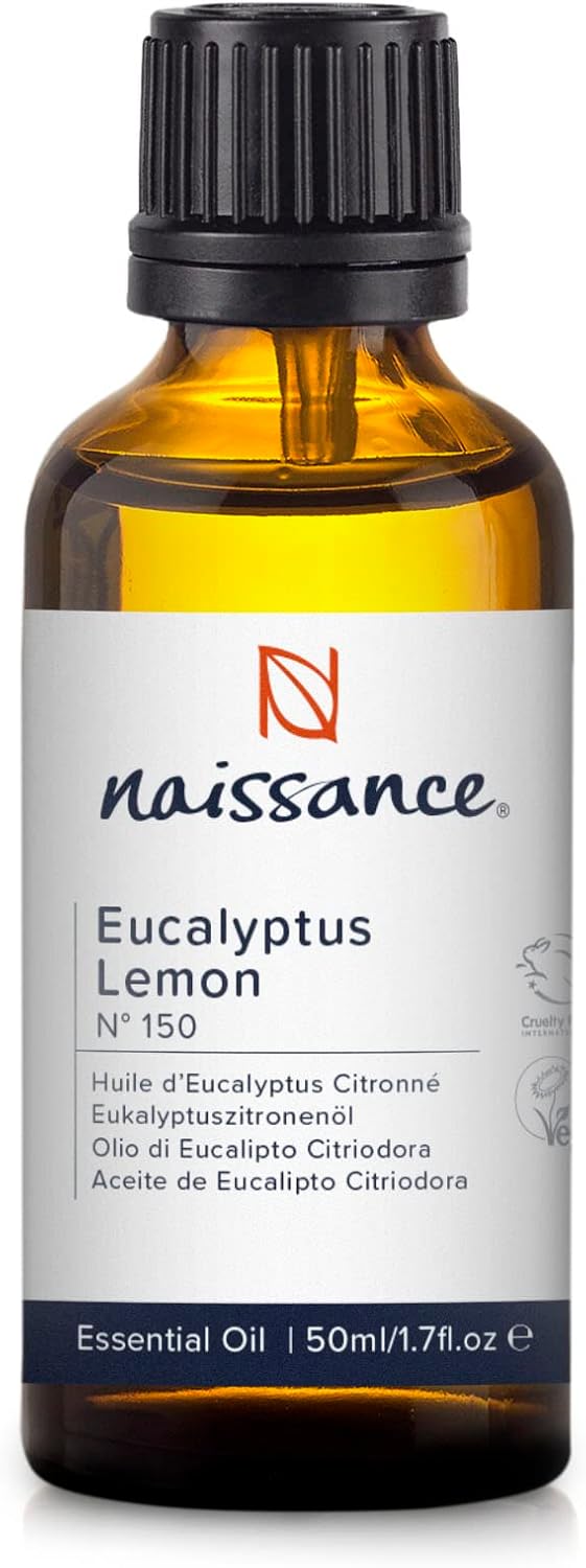 Naissance Eucalyptus Citriodora (Lemon Eucalyptus) (No. 150) 50 ml, 100% Natural Essential Oil