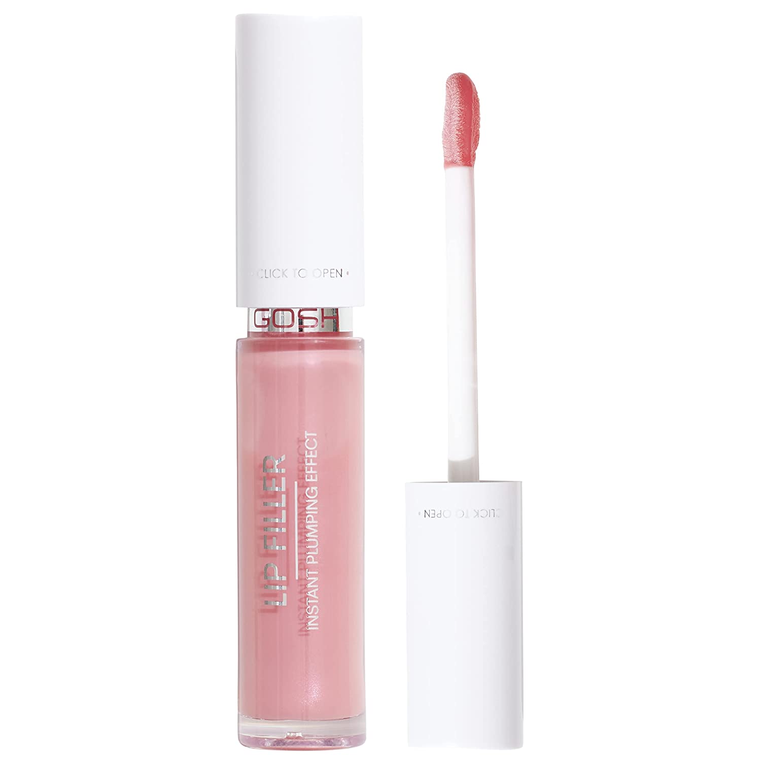 Gosh \ "Lip Filler \" Lip Booster I Lip Plumper with Chilli for Sensual Full Lips and Significant more Volume I Lip Gloss, Lip Booster & Moisturiser in One I fragrance-free & vegan i 001 baby, ‎001