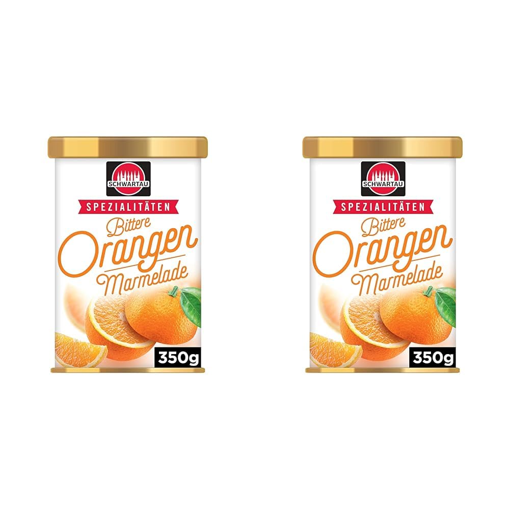 Schwartau Specialties Bitter Orange, Jam, 350 g (Pack of 2)