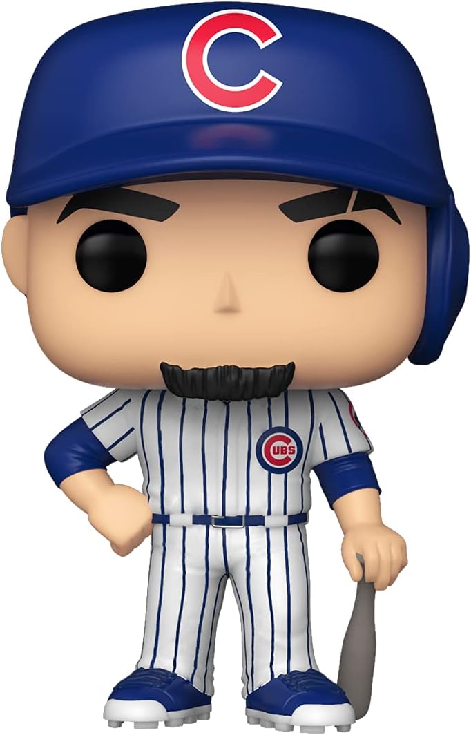 Funko Pop! MLB: Cubs - Javier Baez Báez - (Home Uniform) - Vinyl Collectible Figure - Gift Idea - Official Merchandise - Toy for Children and Adults - Sports Fans - Model Figure for Collectors