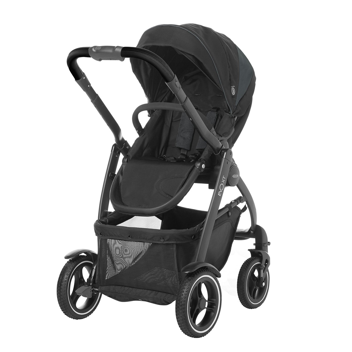 Graco Evo XT Double Kit in Black/Grey