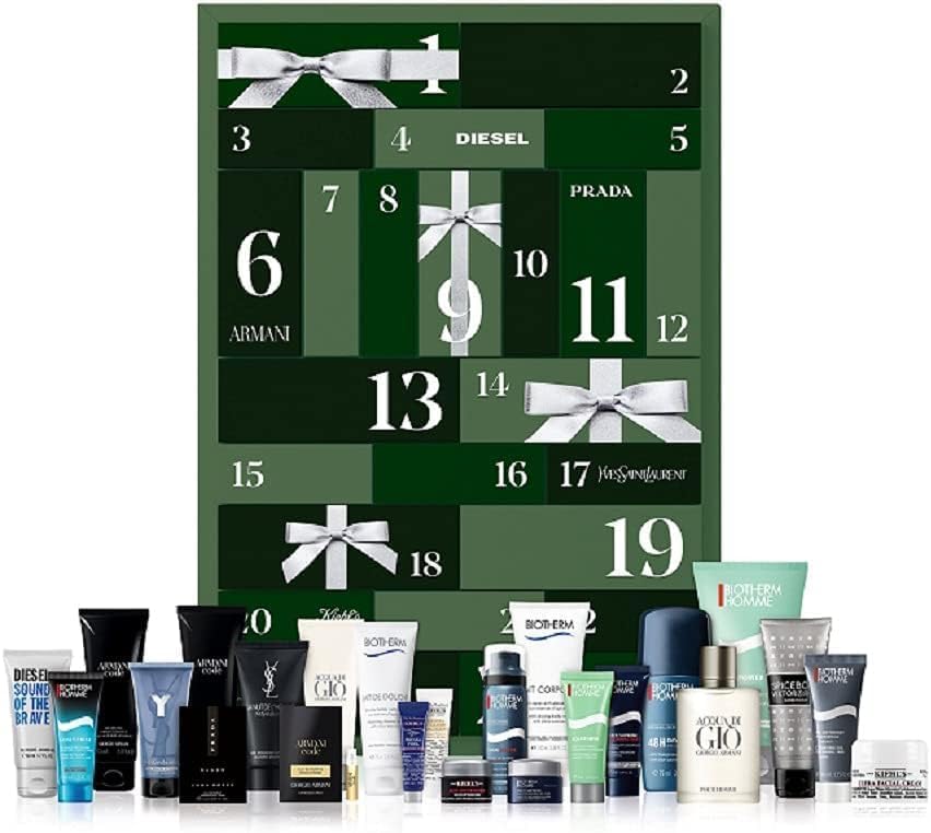 Jung Biotherm Advent Calendar 2023 Beauty Men, Cosmetic Advent Calendar, 24 Gifts Worth 350 €, Care Christmas Calendar Man, Advent Calendar