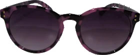 SUNDANCE Sunglasses adults purple & black patterned frame, 1 piece