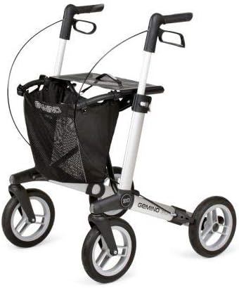 Gemino 30 Comfort Lightweight Rollator Silver