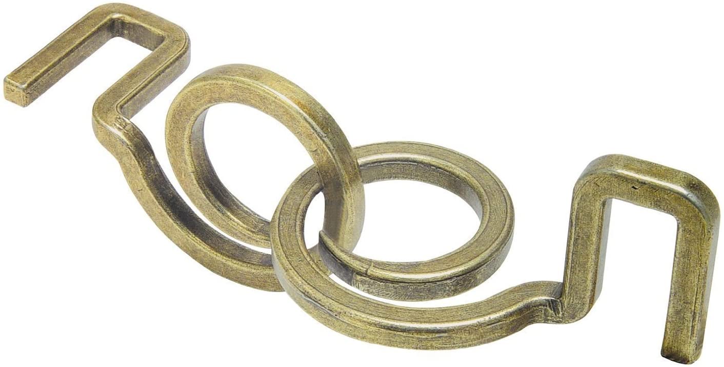Bartl Huzzle Cast Puzzles, 50 Different High Quality Metal Puzzles for Experts Choose from a range of puzzles..., Hook