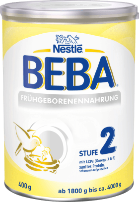 Nestlé BEBA Special nutrition for premature babies 2 from birth, 400 g