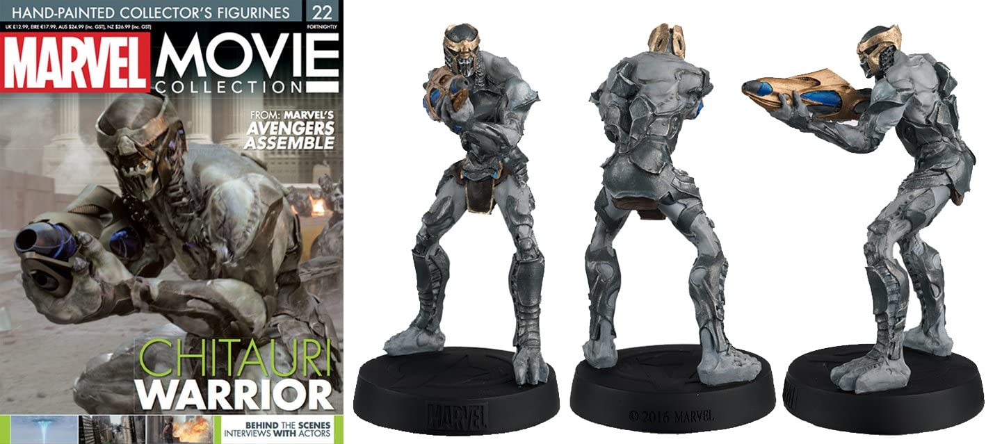 Eaglemoss Marvel Movie Collection # 22 Chitauri Warrior