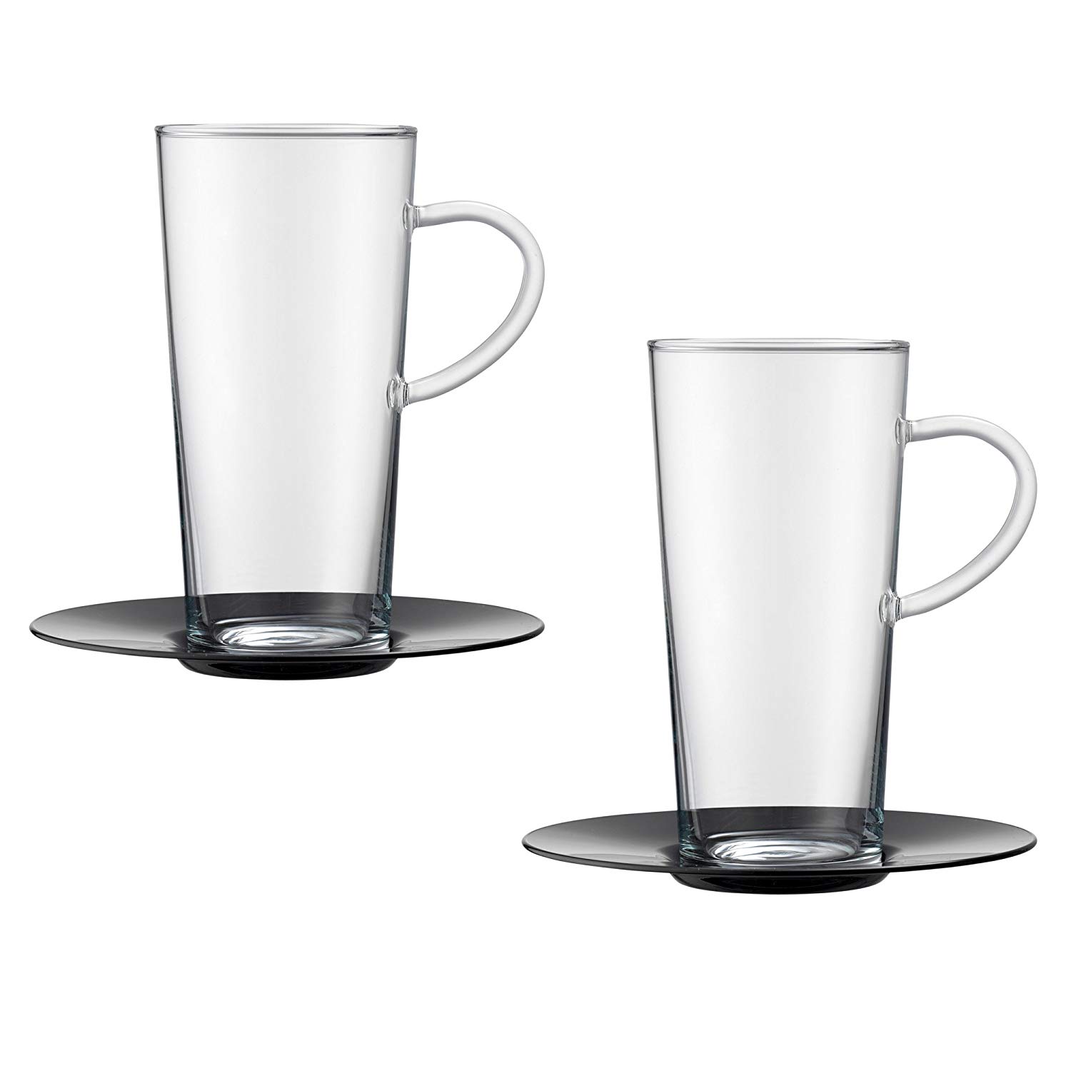 Bohemia Cristal Play Of Colors Set Of 2 Latte Macchiato Cups Made Of Borosi