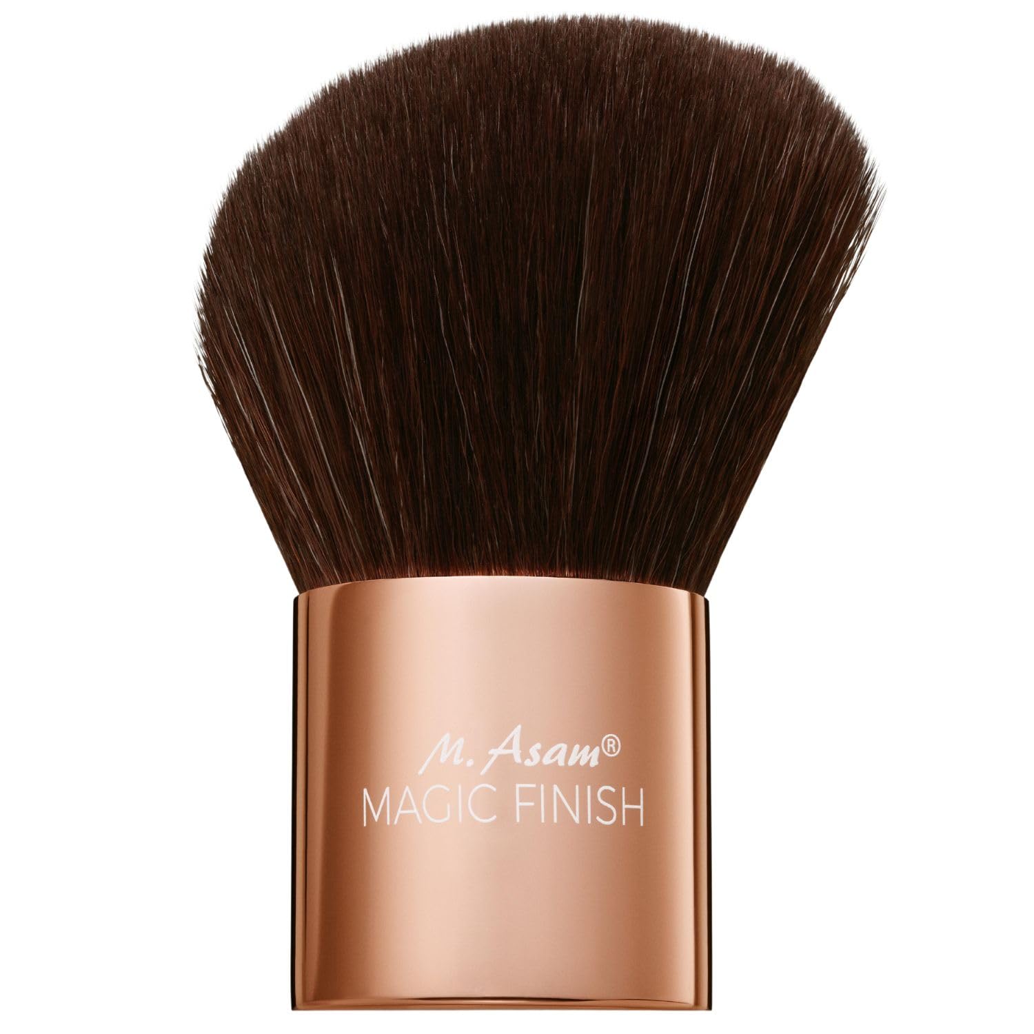 M. Asam Magic Finish Kabuki Brush (Pack of 1), High-Quality Makeup Brush for Airbrush Finish, Perfect for Powder, Blush & Bronzer, Soft Synthetic Hair & Ergonomic Handle, Ideal for Make-Up