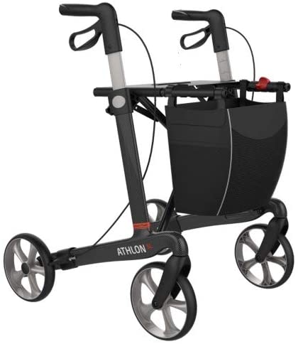 Rehasene Rehasense Athlon SL 62 Carbon Rollator 5.5 kg with Bag Super Lightweight