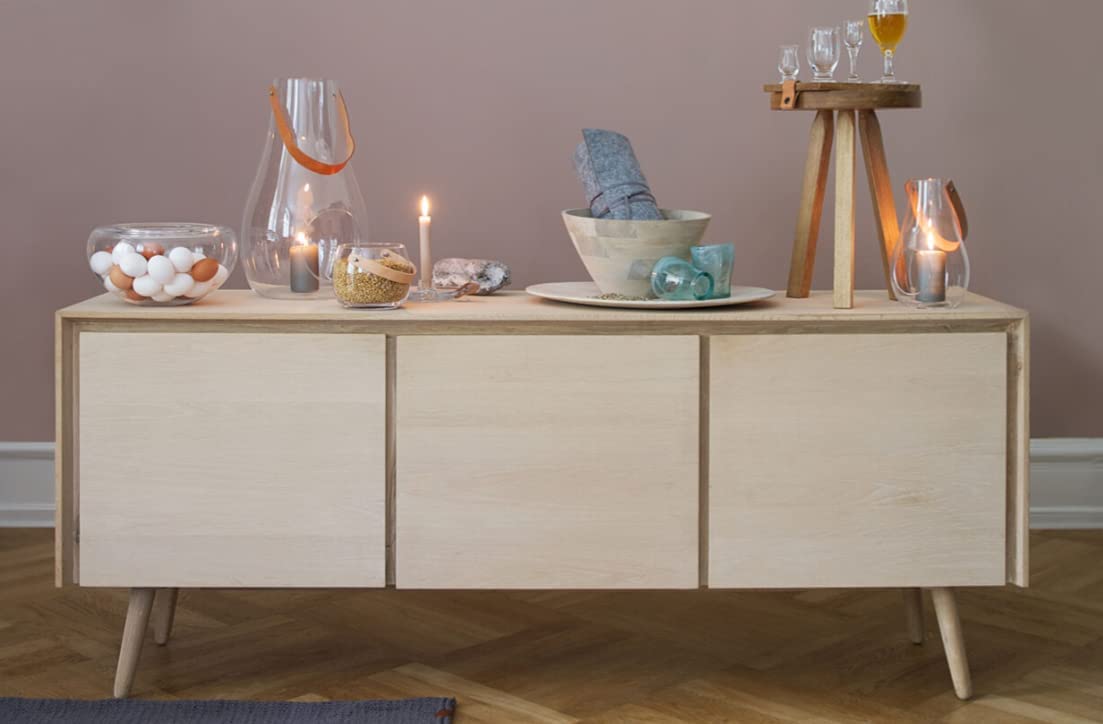Holmegaard Design With Light Laterne klar, Höhe 16cm