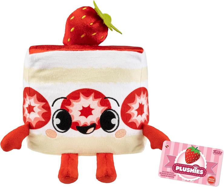 Funko Plush: Gamer Desserts - Strawberry Cake - Strawberry Cake - Plush Toy - Birthday Gift Idea - Official Merchandise - Filled Plush Toys for Children and Adults and Girlfriends