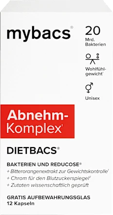 mybacs Dietbacs Weight Loss Complex Capsules, 12 capsules
