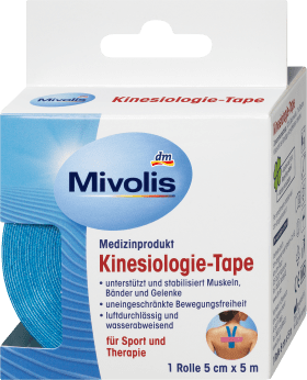 Mivolis Kinesiology tape, 1 roll, 1 st