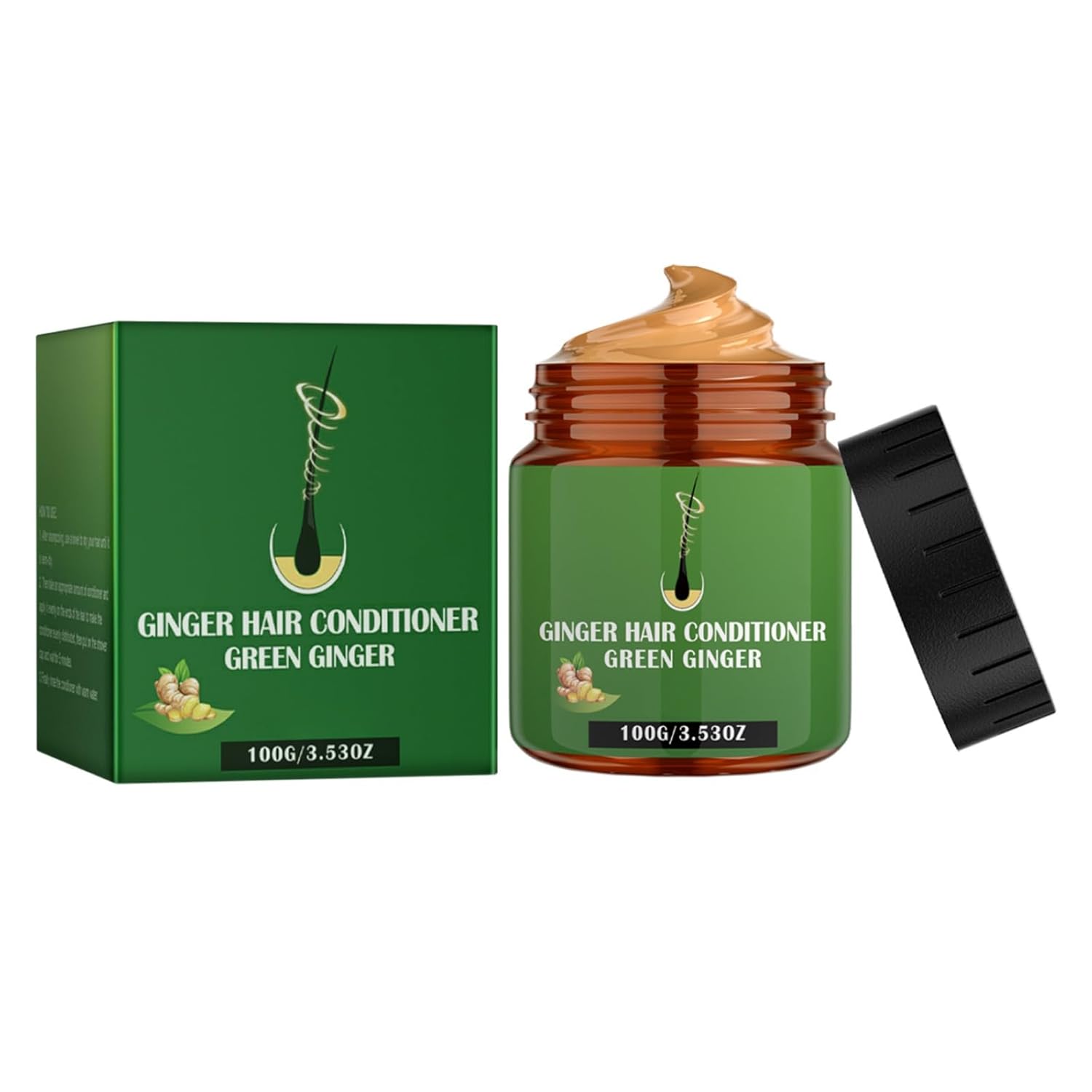 Mrinb Ginger Hair Growth Conditioner Anti Hair Loss for Dry and Brittle Hair 100ml