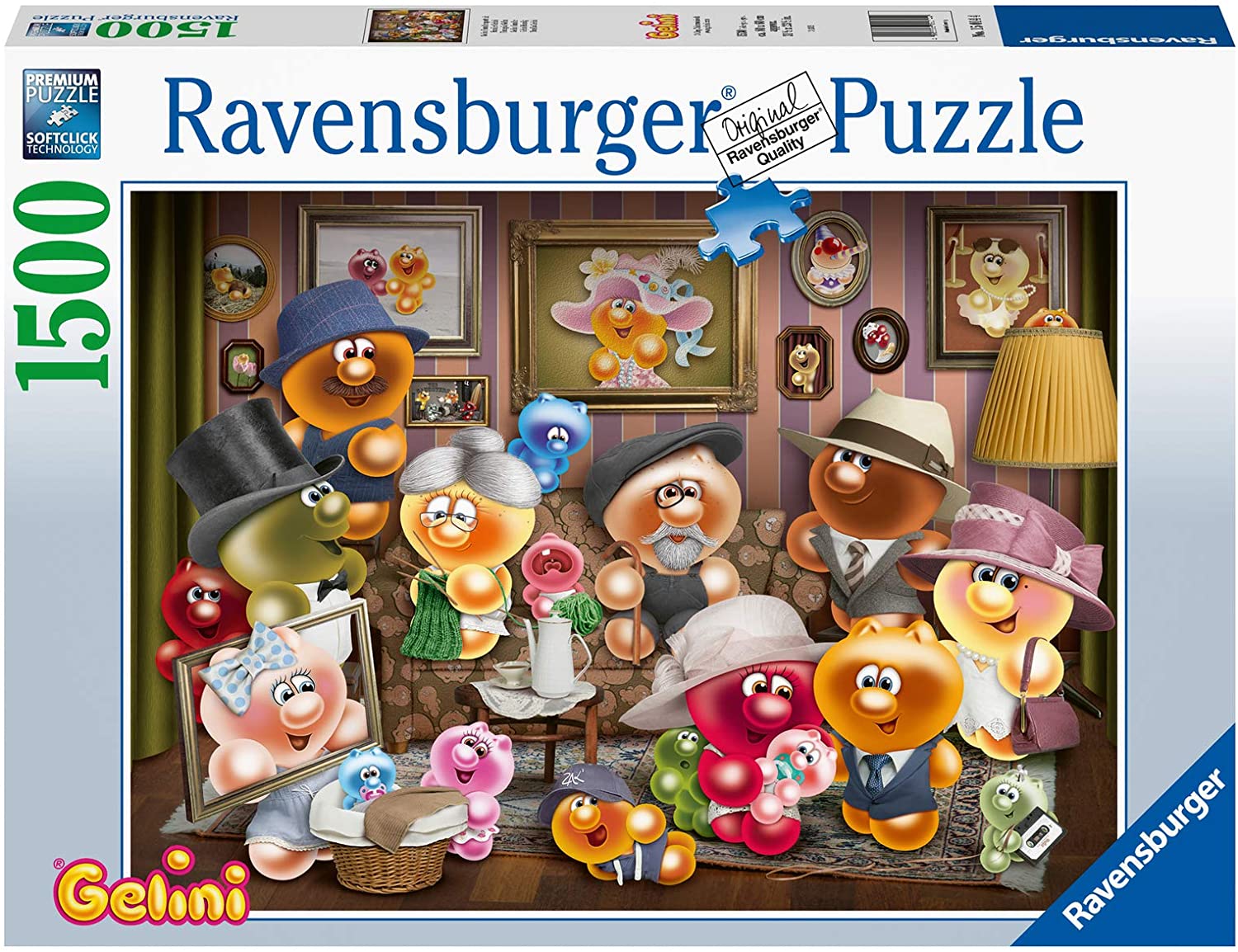 Ravensburger 15014 Gelini Family Portrait, Multi-Coloured