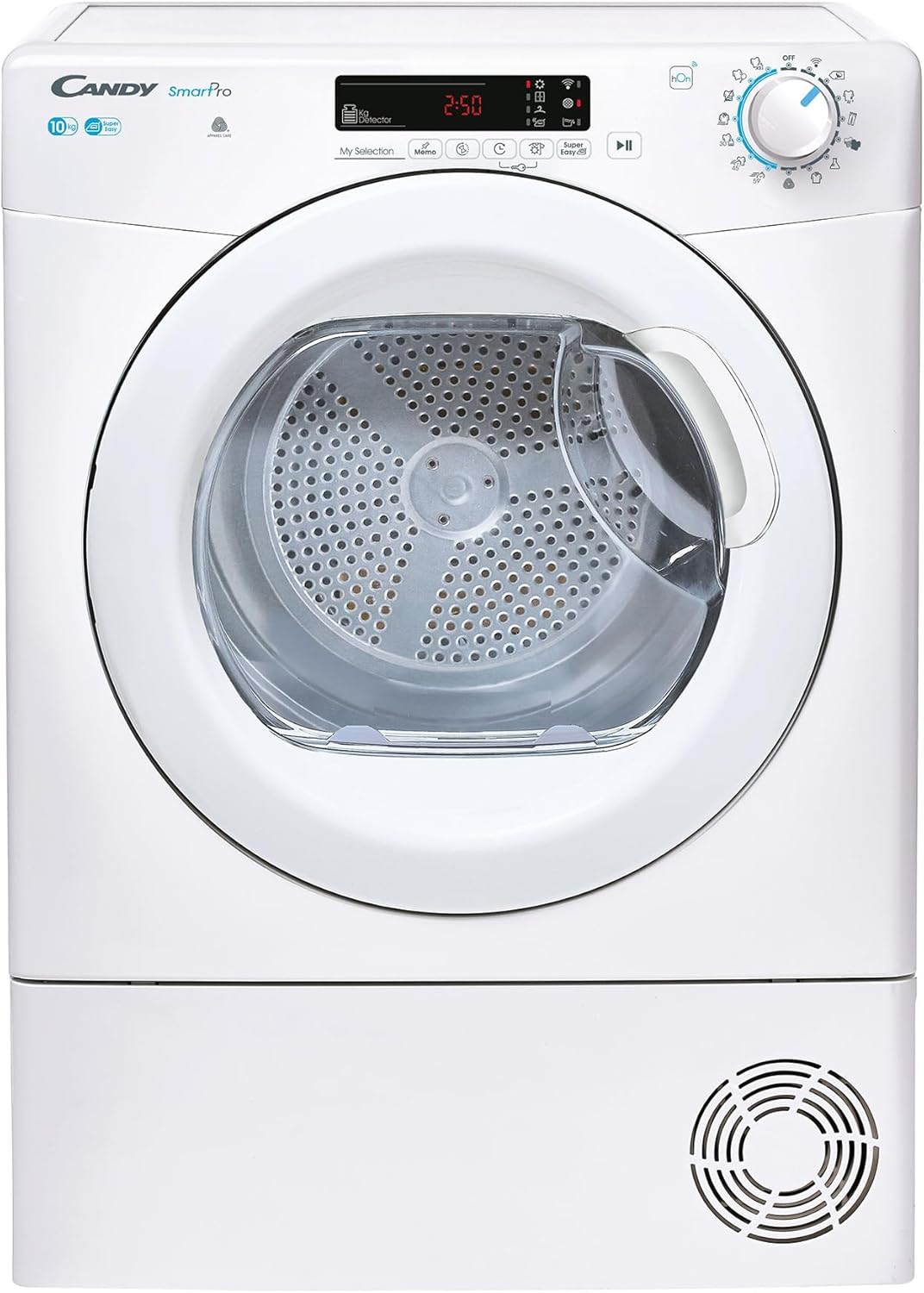 CANDY CSOE C10DG-S Condenser Dryer 10 kg Capacity, Wi-Fi + Bluetooth, Symbol Aperture (10 kg)