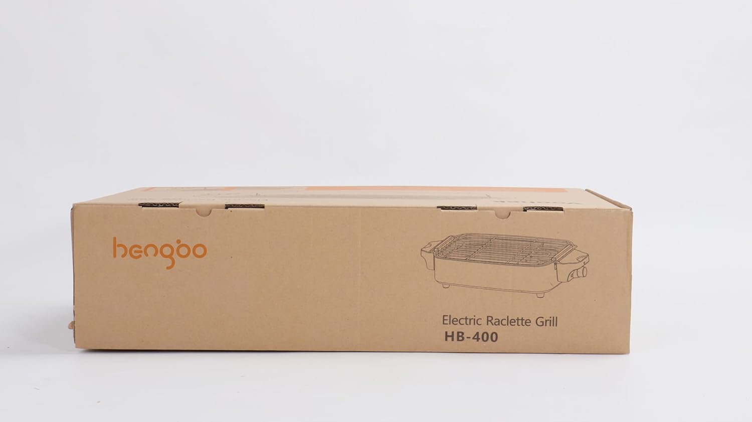 HengBO Tabletop 1800 W Electric Grill / BBQ, Smokeless Barbecue / Grill with Metal Drip Trays for the Balcony & Indoor Parties, Black / Orange / Blue