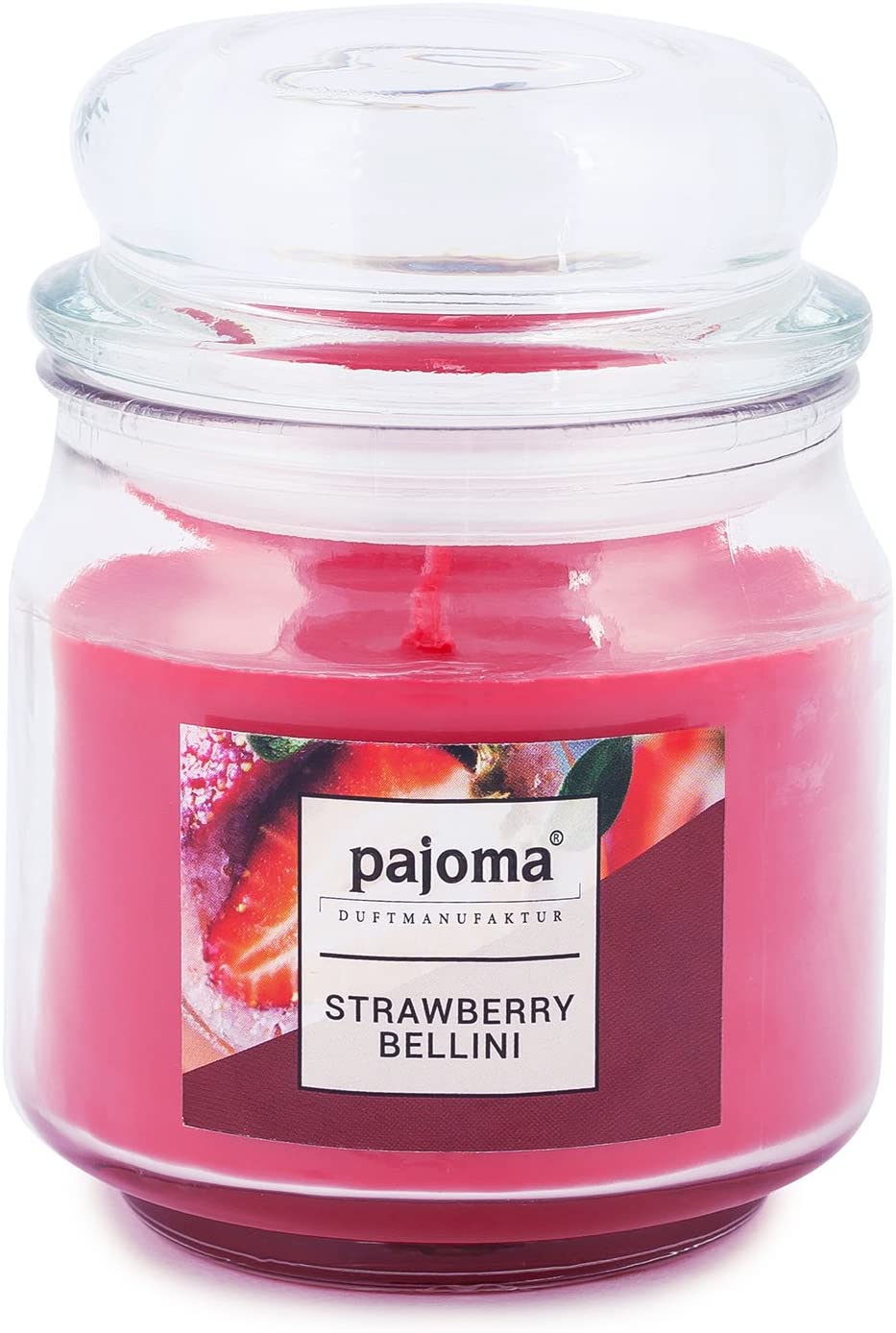 Unbekannt Pajoma Scented Candle "Strawberry Bellini" Sweet Edition In Candy Jar, 248 