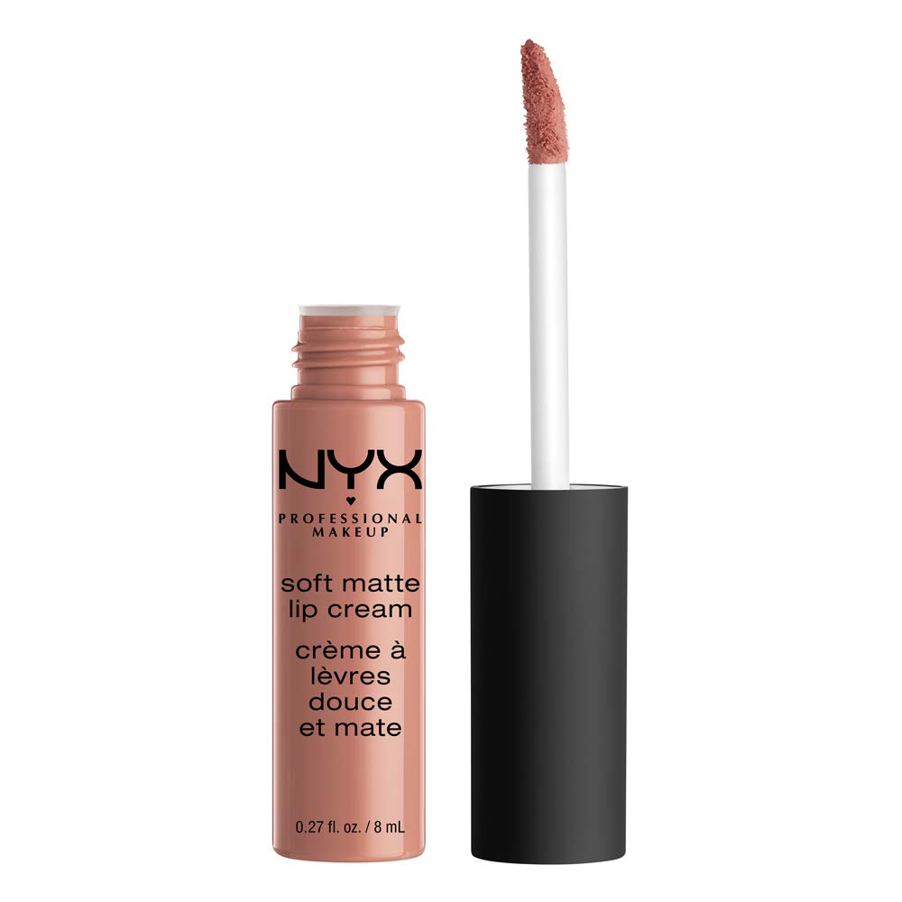 NYX Professional Makeup Soft Matte Lip Cream, Creamy and Matt Finish, Highly Pigmented, Long Lasting, Vegan Formula Single, ‎stockholm