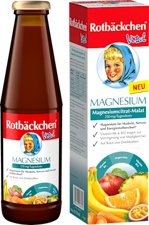 Rotbäckchen Vital Magnesium Juice, 450 ml