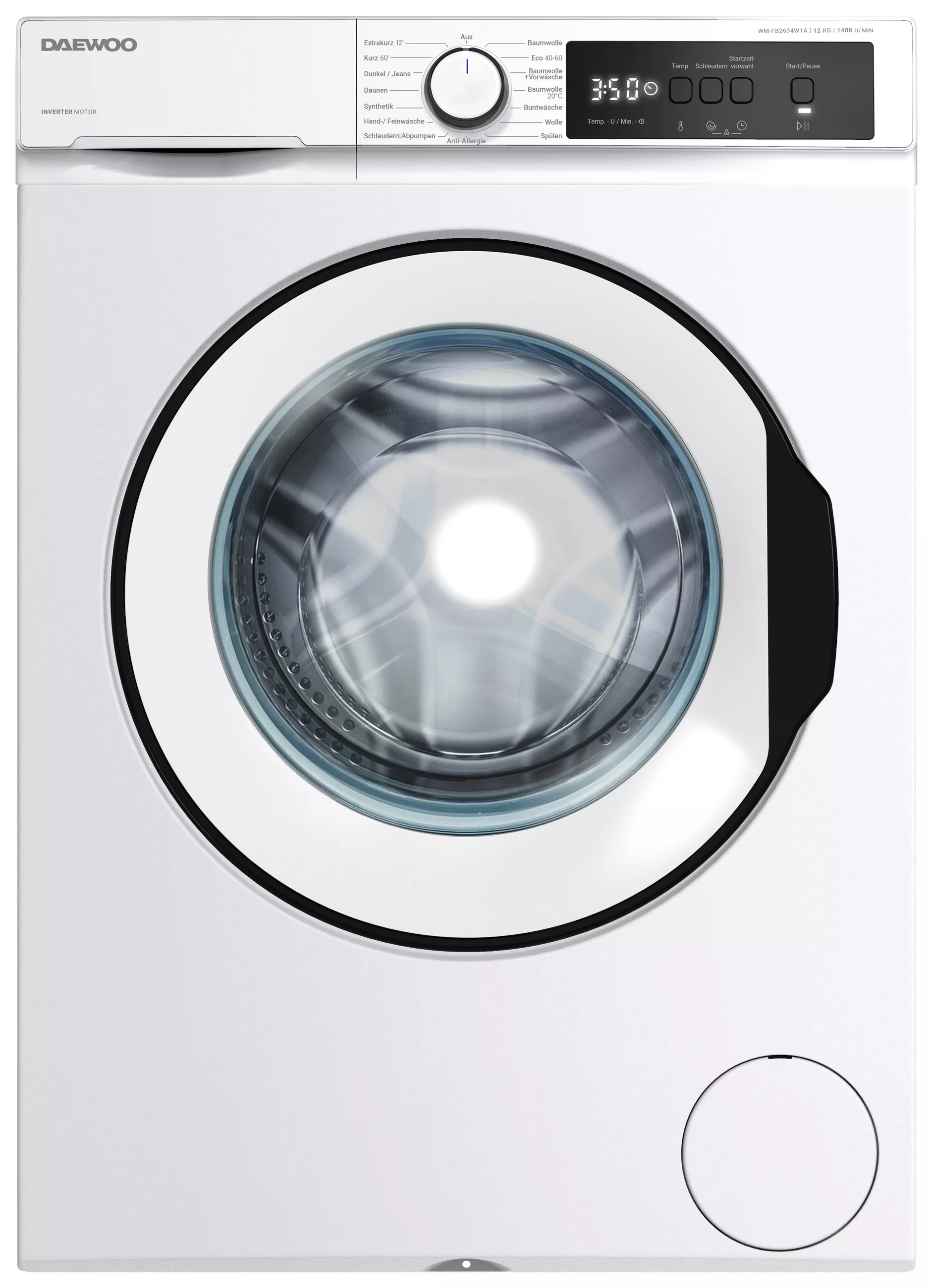 Daewoo washing machine WM-FB2694W1A-DE