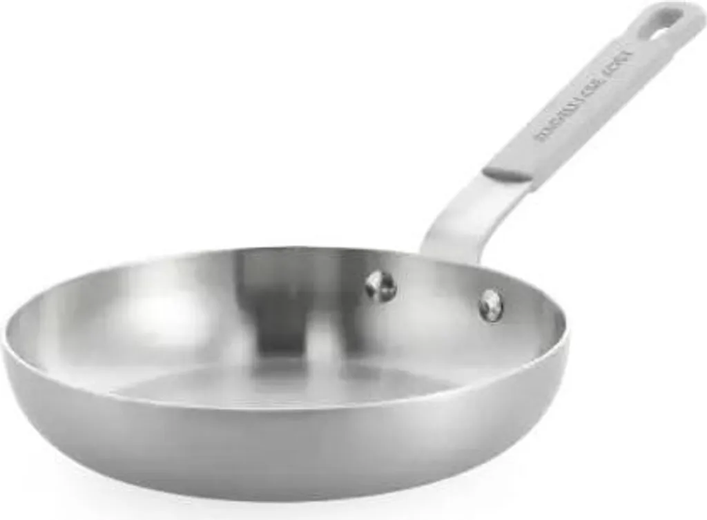Dagelijkse Kost frying pan - 3-layer stainless steel - PFAS-free - Ø 20/24/28/30 cm - Suitable for all hob types including induction, oven and dishwasher safe