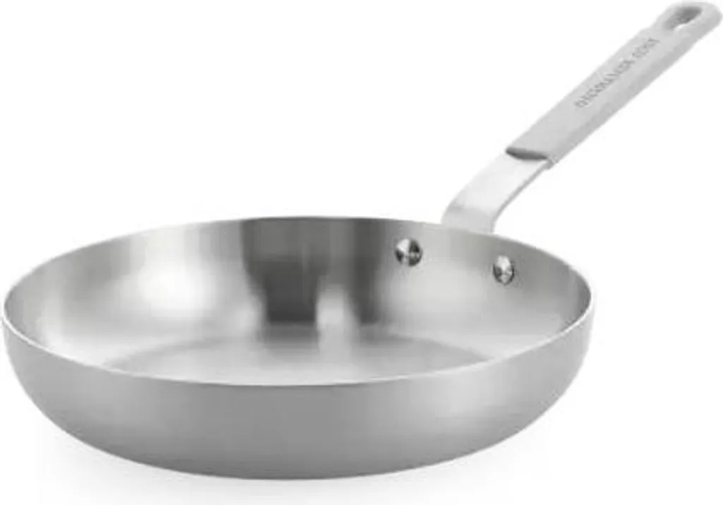 Dagelijkse Kost frying pan - 3-layer stainless steel - PFAS-free - Ø 20/24/28/30 cm - Suitable for all hob types including induction, oven and dishwasher safe